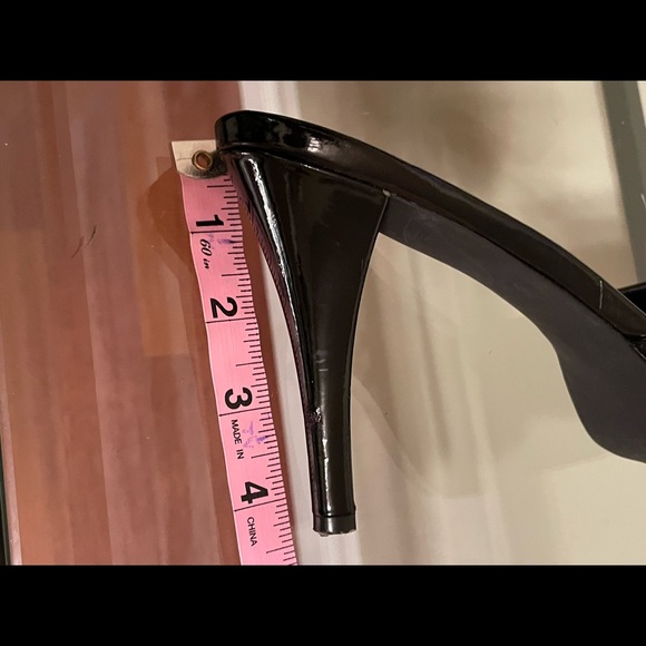 Style & Co black ‘patent’ platform sandals size 7.5 - Picture 13 of 16